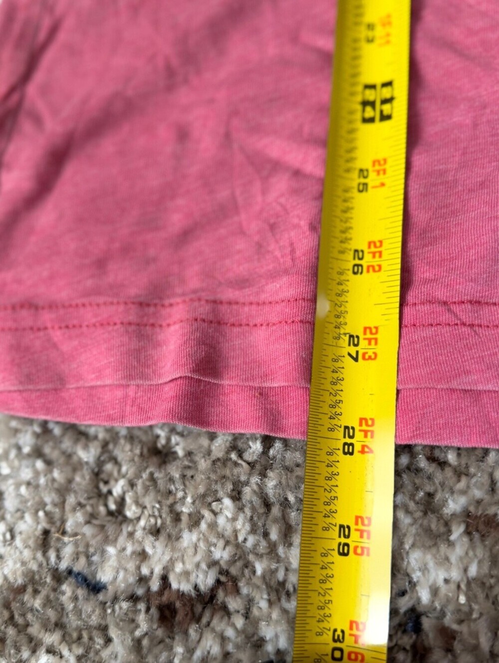 Coca-Cola Script Logo Tee Pink L - Picture 5 of 5